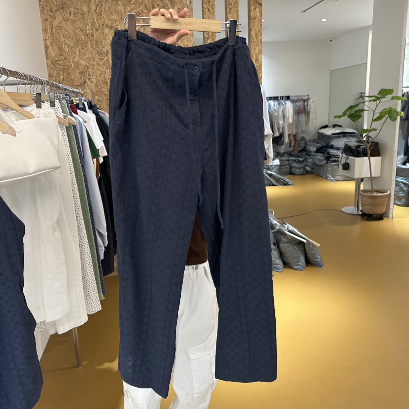 DE VENTI韓國代購㊣女士新品時尚25春夏推薦休閑熱賣休閑褲DE VENTI休閑褲圖色2