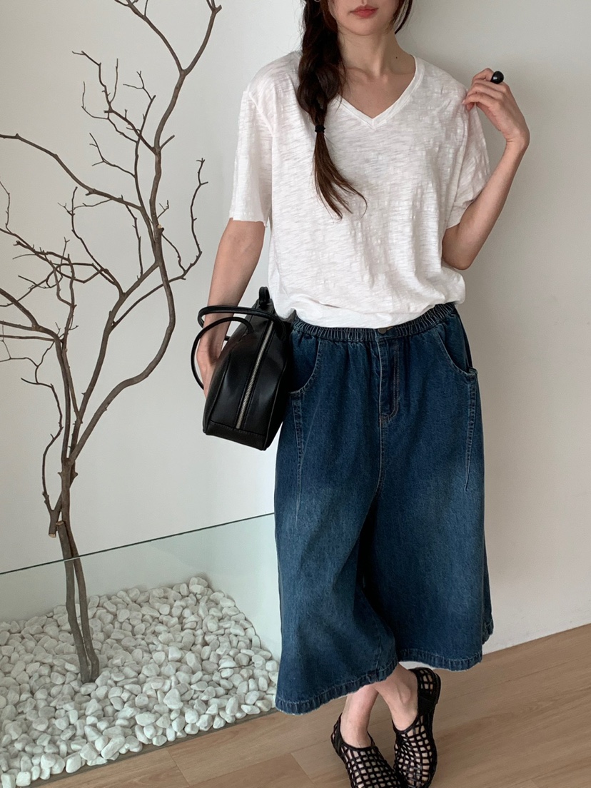RIVER RAIN東大門㊣直郵女裝新款熱賣25春夏推薦時尚職業短褲RIVER RAIN短褲