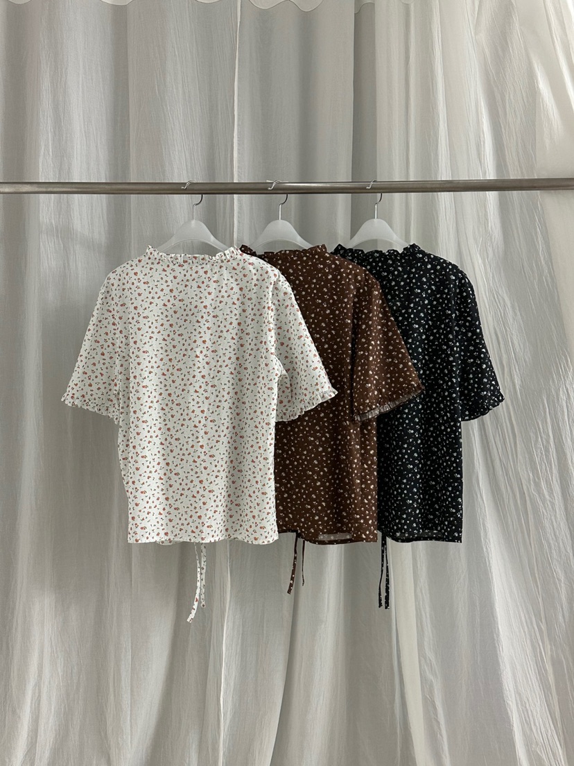 RIVER RAIN韓國代購㊣女裝新款真品25春夏職業人氣襯衫蕾絲衫RIVER RAIN襯衫/蕾絲衫