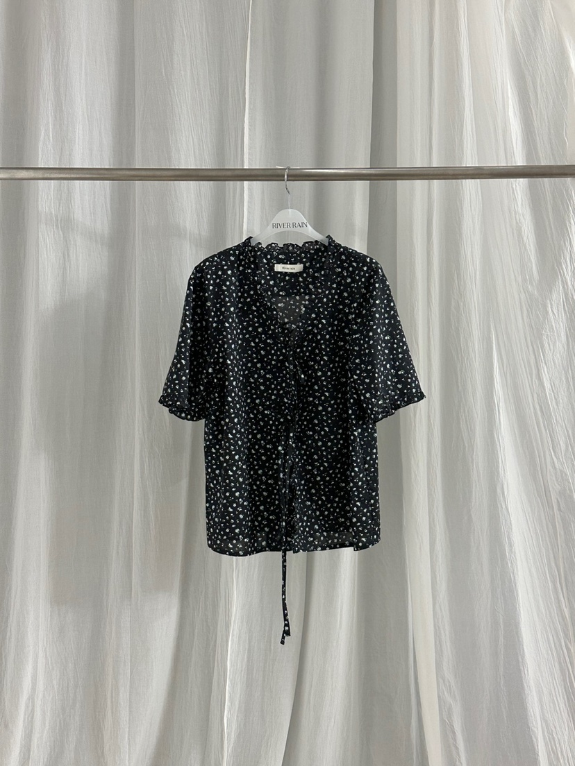 RIVER RAIN韓國代購㊣女裝新款真品25春夏職業人氣襯衫蕾絲衫RIVER RAIN襯衫/蕾絲衫圖色3