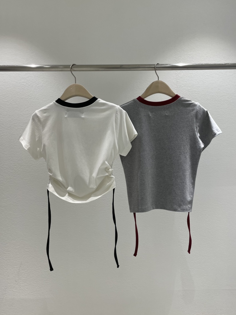 ROOMS SHOP韓國代購㊣女裝新款職業熱賣推薦休閑時尚真品T恤ROOMS_SHOPT恤