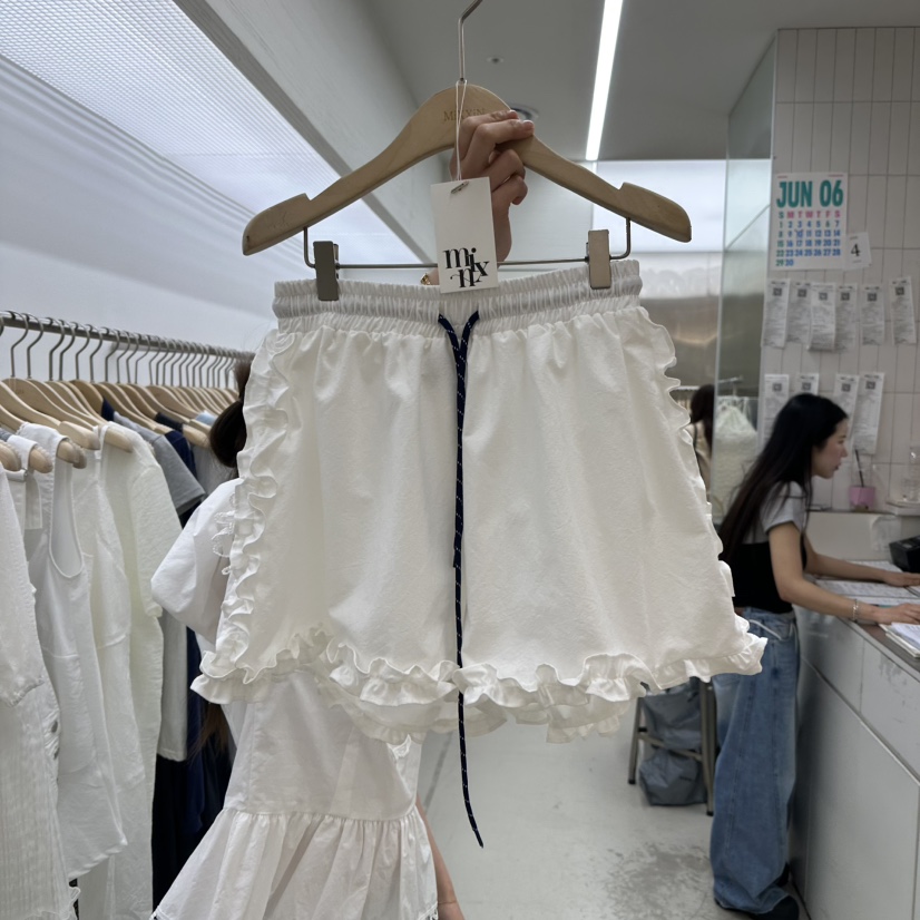 MIXXIN東大門㊣實拍女裝新款時尚推薦熱賣25春夏職業真品短褲MIXXIN短褲