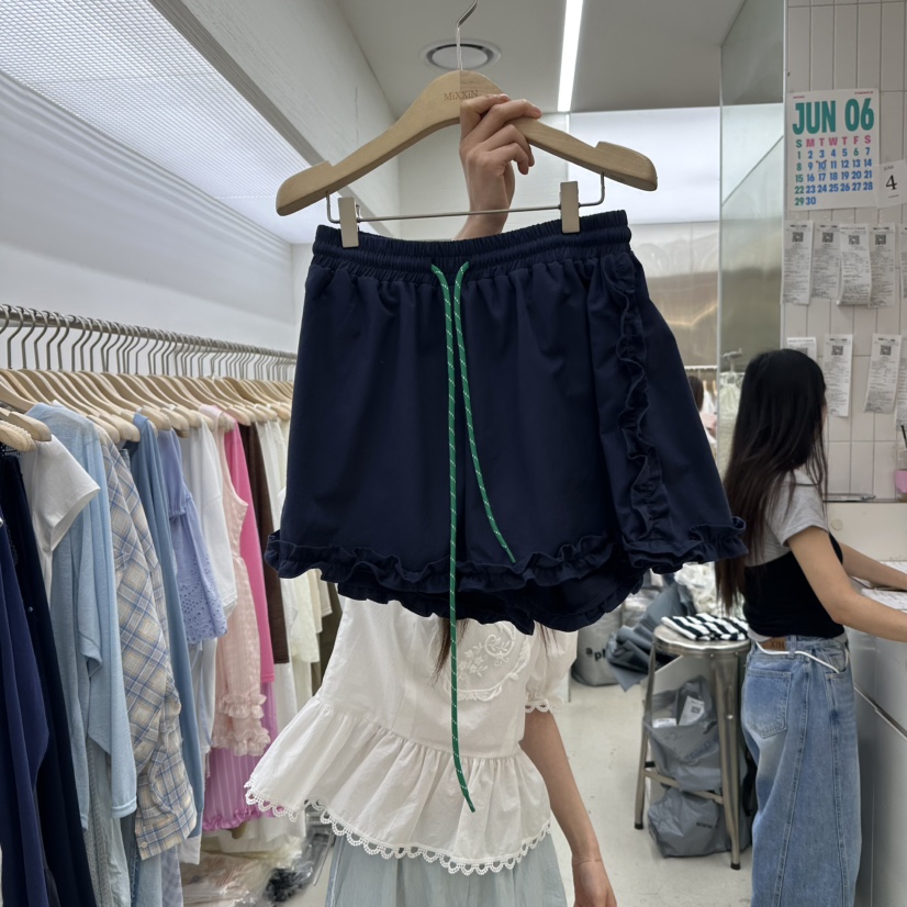 MIXXIN東大門㊣實拍女裝新款時尚推薦熱賣25春夏職業真品短褲MIXXIN短褲圖色3