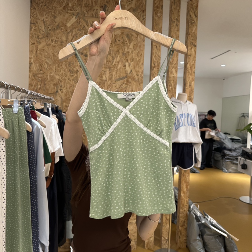 DE VENTI東大門㊣代購女裝新品時尚熱賣25春夏推薦吊帶背心DE VENTI吊帶/背心圖色2