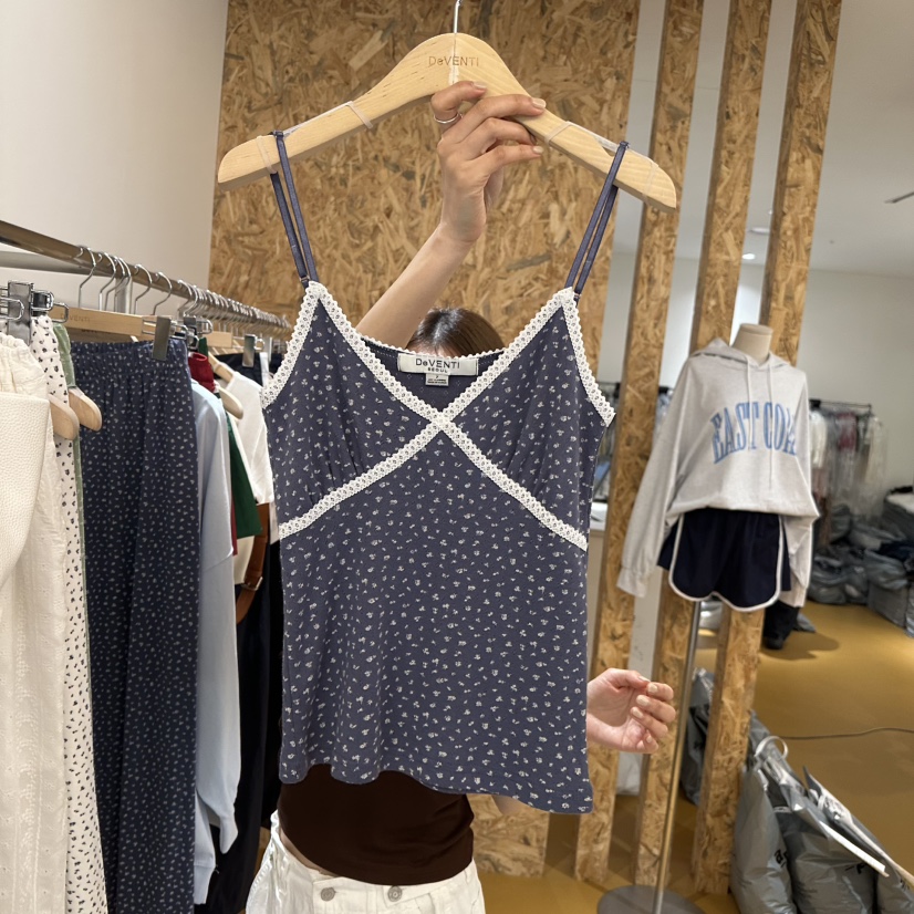 DE VENTI東大門㊣代購女裝新品時尚熱賣25春夏推薦吊帶背心DE VENTI吊帶/背心圖色3