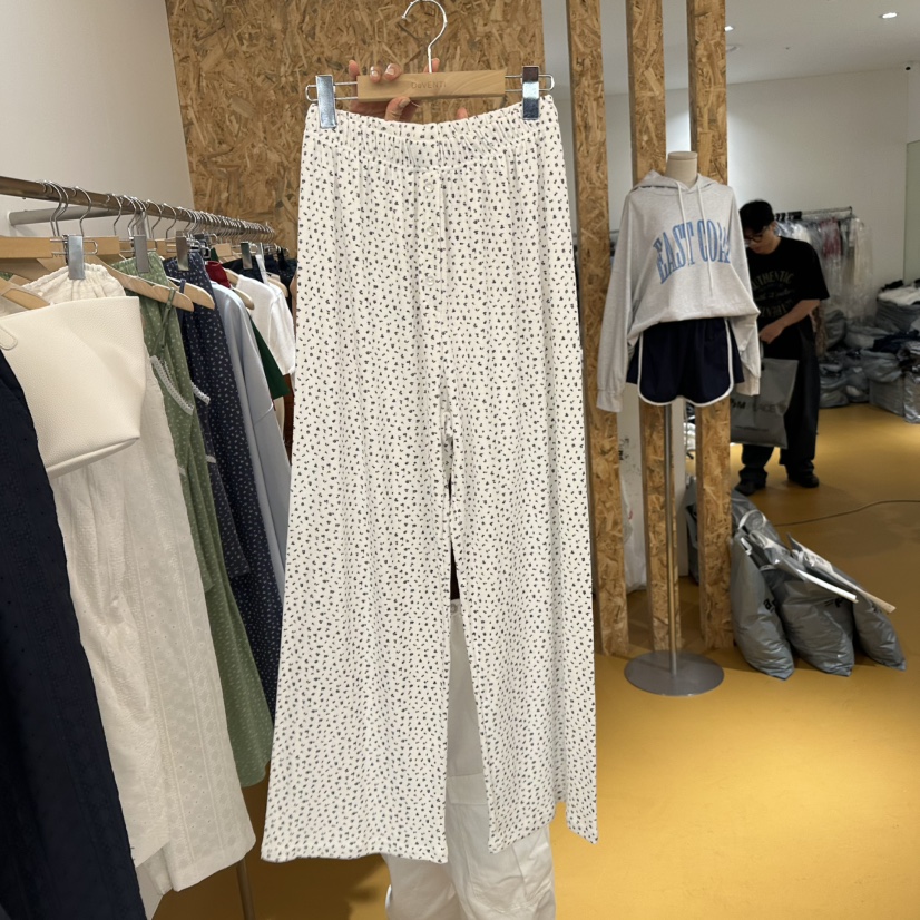 DE VENTI韓國直郵㊣女裝新品熱賣人氣職業25春夏休閑休閑褲DE VENTI休閑褲圖色1