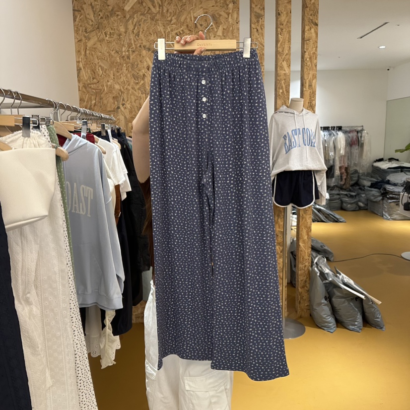 DE VENTI韓國直郵㊣女裝新品熱賣人氣職業25春夏休閑休閑褲DE VENTI休閑褲圖色3