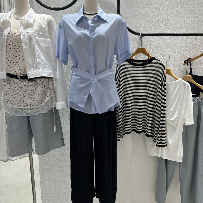 TREND SELLER/G韓國直郵㊣女裝新品真品熱賣人氣襯衫蕾絲衫G/TREND SELLER襯衫/蕾絲衫