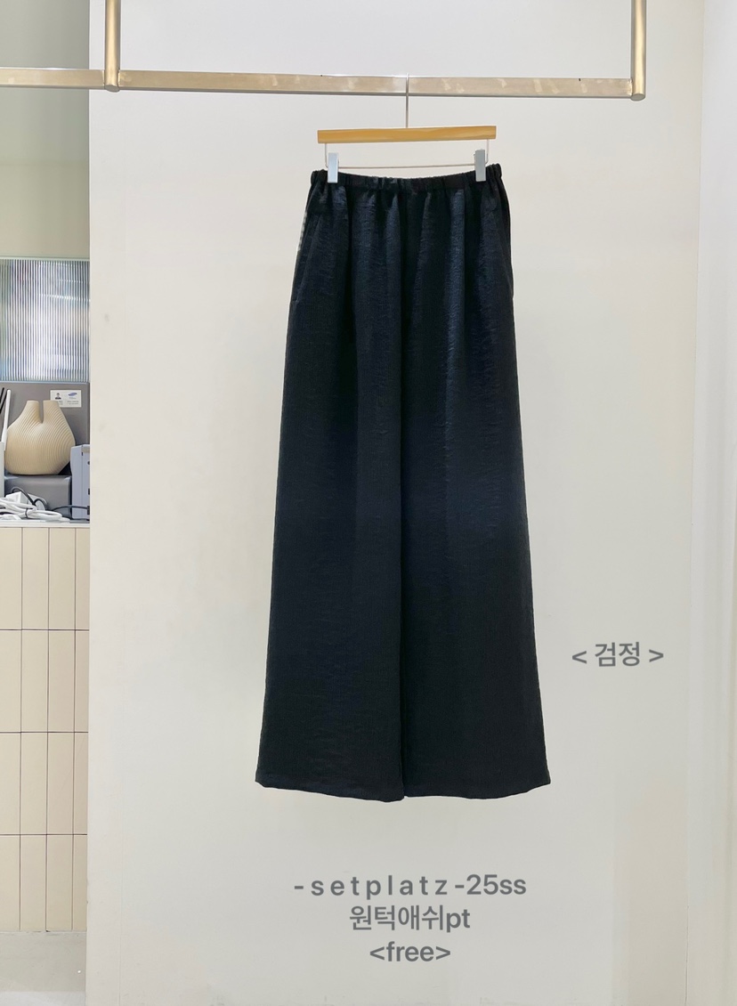 SETPLATZ東大門㊣實拍女士新品熱賣真品25春夏推薦休閑休閑褲PLATZCLASSIC休閑褲圖色3