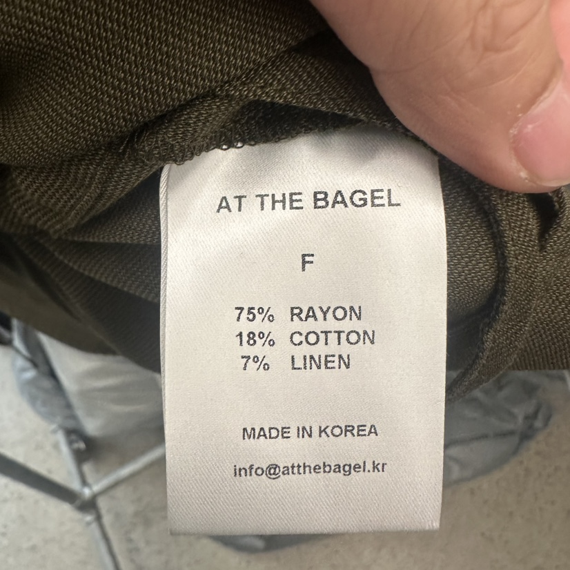 AT THE BAGEL韓國直郵㊣女裝新款熱賣休閑推薦襯衫蕾絲衫AT THE BAGEL襯衫/蕾絲衫