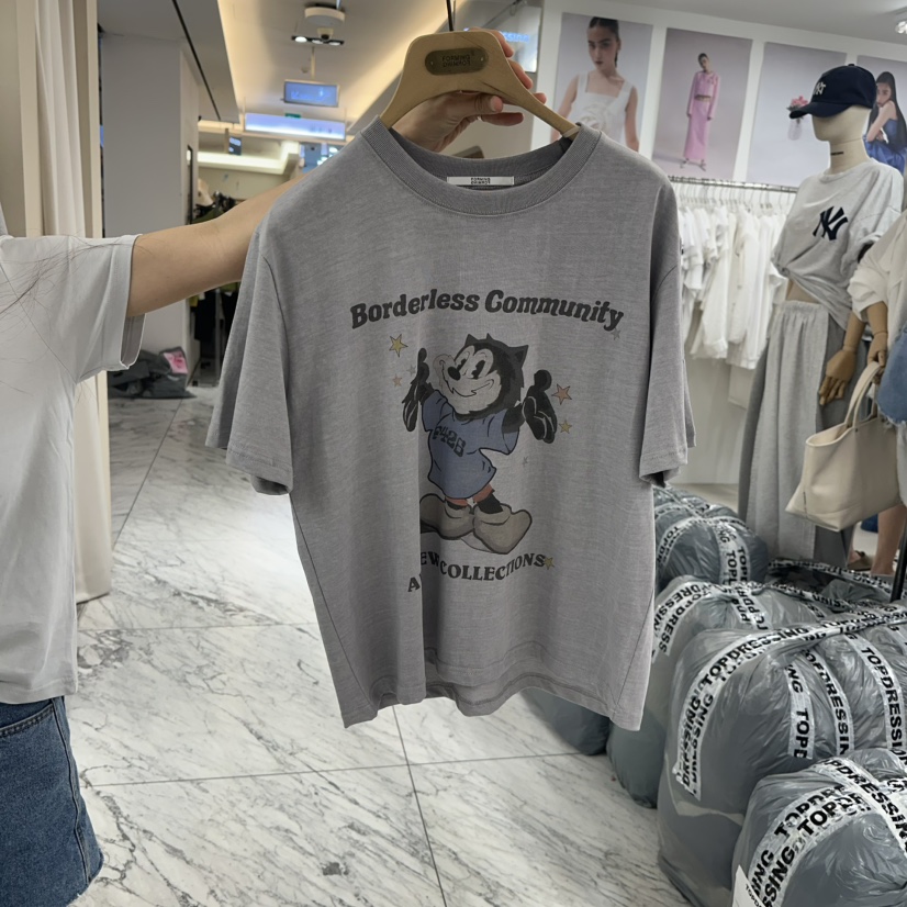 FORMING-P東大門㊣直郵女裝新品休閑人氣25春夏推薦職業T恤FORMINGT恤圖色3