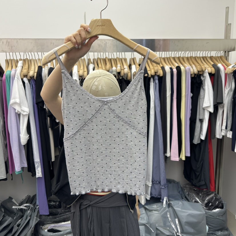 SPECIAL韓國直郵㊣女裝新款時尚25春夏推薦職業休閑吊帶背心SPECIAL吊帶/背心