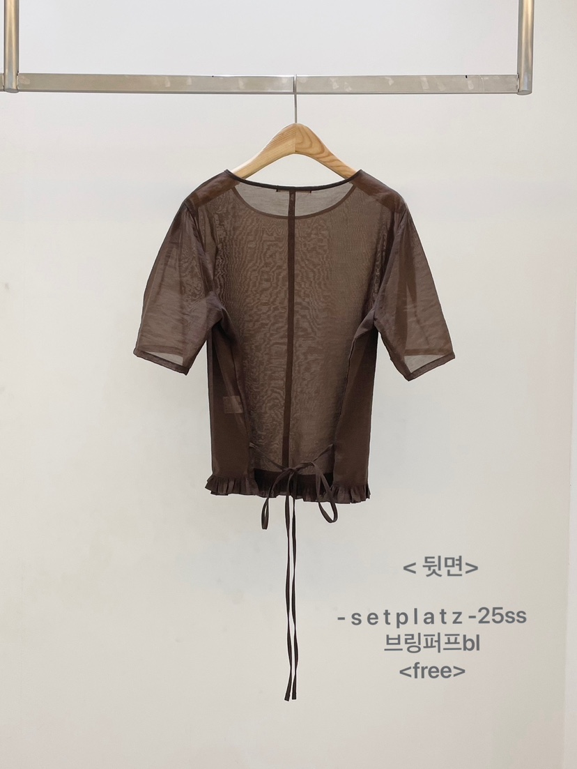 SETPLATZ東大門㊣直郵女裝新品真品職業時尚25春夏襯衫蕾絲衫PLATZCLASSIC襯衫/蕾絲衫