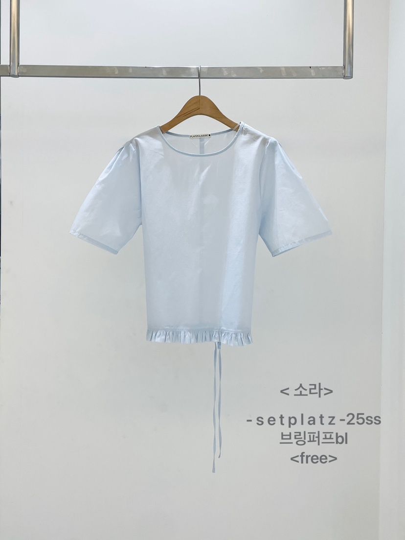 SETPLATZ東大門㊣直郵女裝新品真品職業時尚25春夏襯衫蕾絲衫PLATZCLASSIC襯衫/蕾絲衫圖色2
