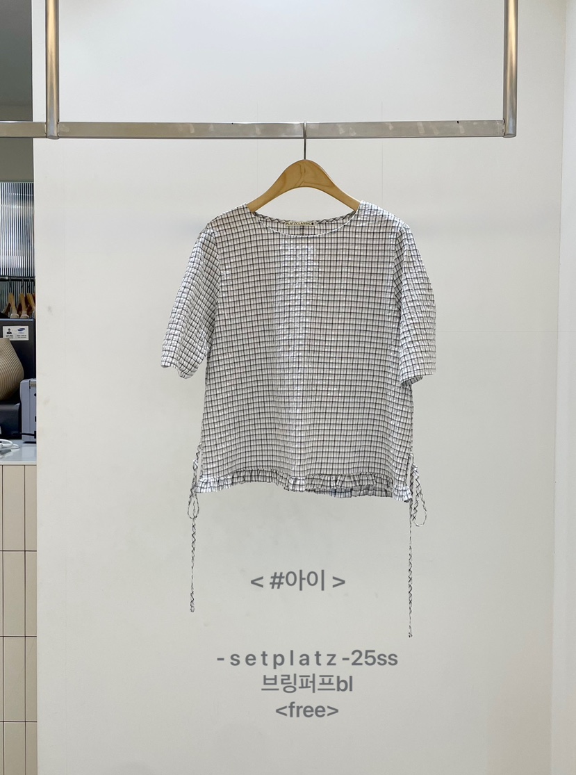 SETPLATZ東大門㊣直郵女裝新品真品職業時尚25春夏襯衫蕾絲衫PLATZCLASSIC襯衫/蕾絲衫圖色5