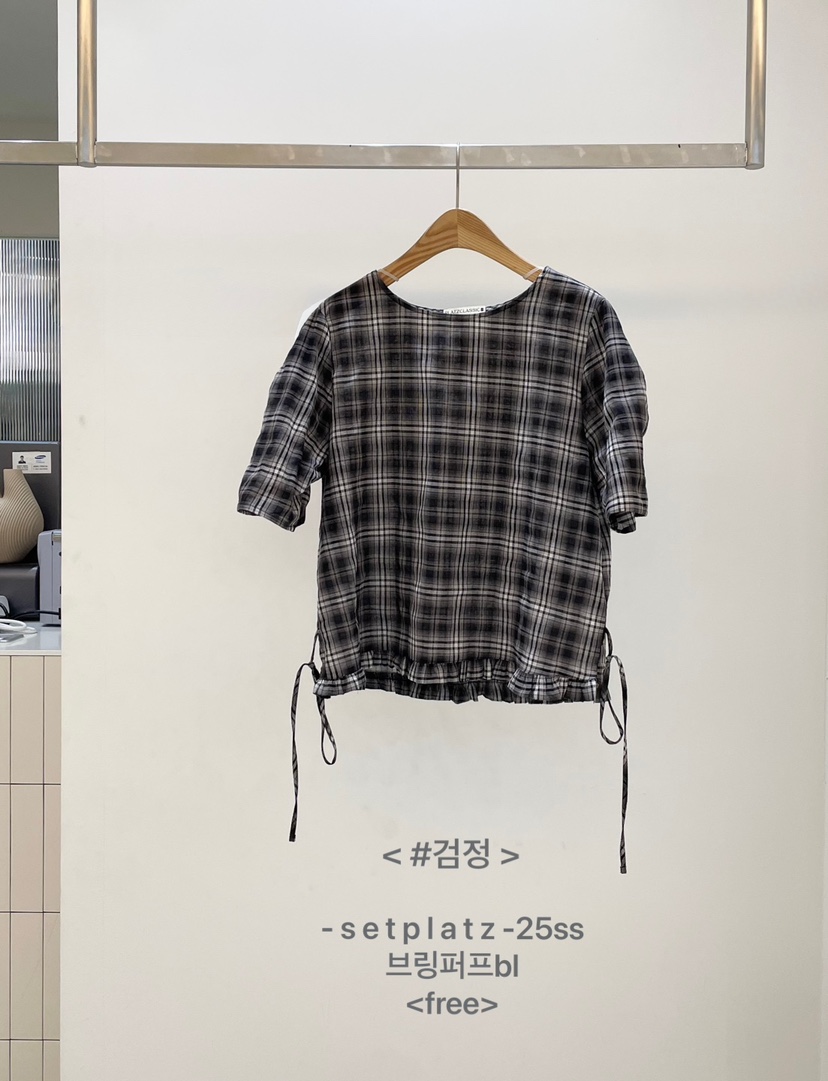 SETPLATZ東大門㊣直郵女裝新品真品職業時尚25春夏襯衫蕾絲衫PLATZCLASSIC襯衫/蕾絲衫圖色6