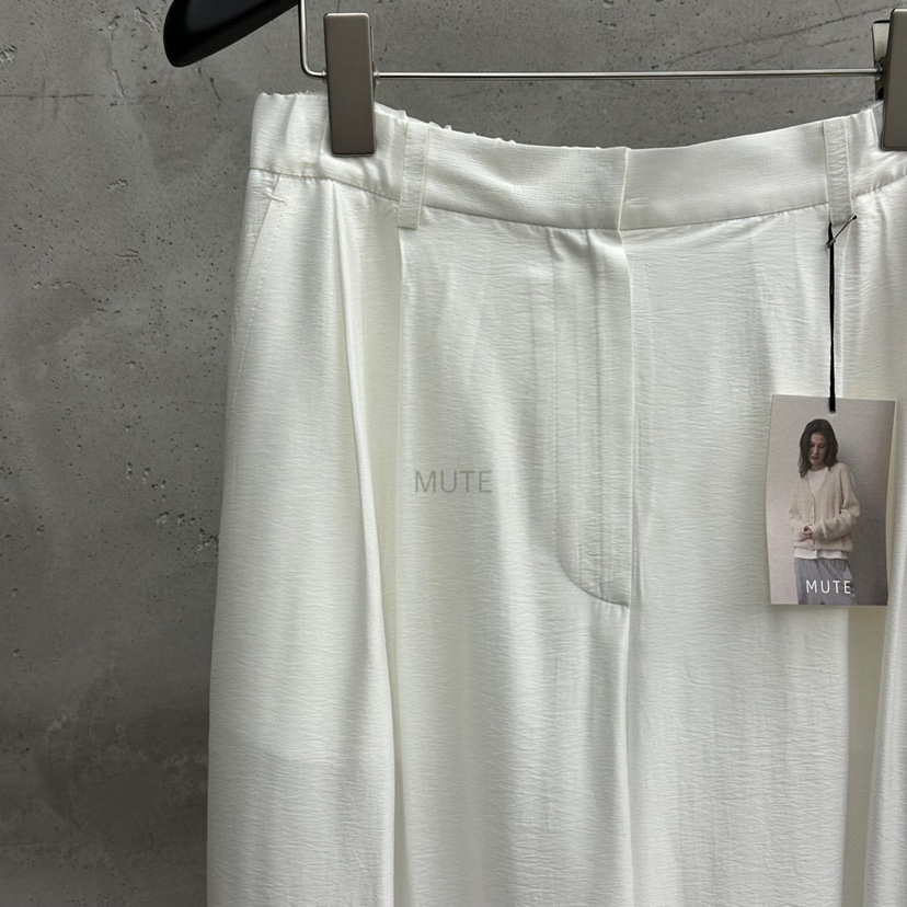 MUTE-P東大門㊣實拍女裝新品25春夏真品職業熱賣時尚休閑褲MUTE休閑褲