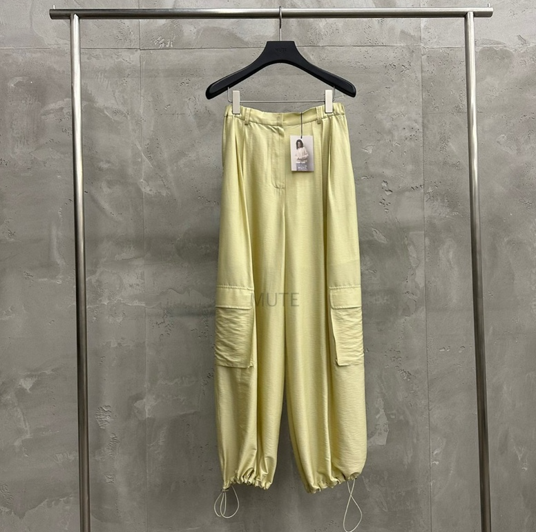 MUTE-P東大門㊣實拍女裝新品25春夏真品職業熱賣時尚休閑褲MUTE休閑褲圖色2