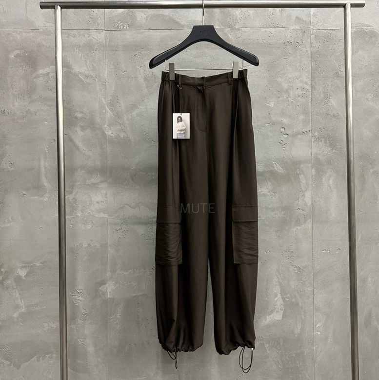 MUTE-P東大門㊣實拍女裝新品25春夏真品職業熱賣時尚休閑褲MUTE休閑褲圖色3