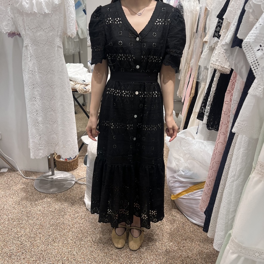 A東大門㊣代購女裝新品推薦職業休閑人氣真品熱賣連衣裙含腰帶A STORE連衣裙圖色3