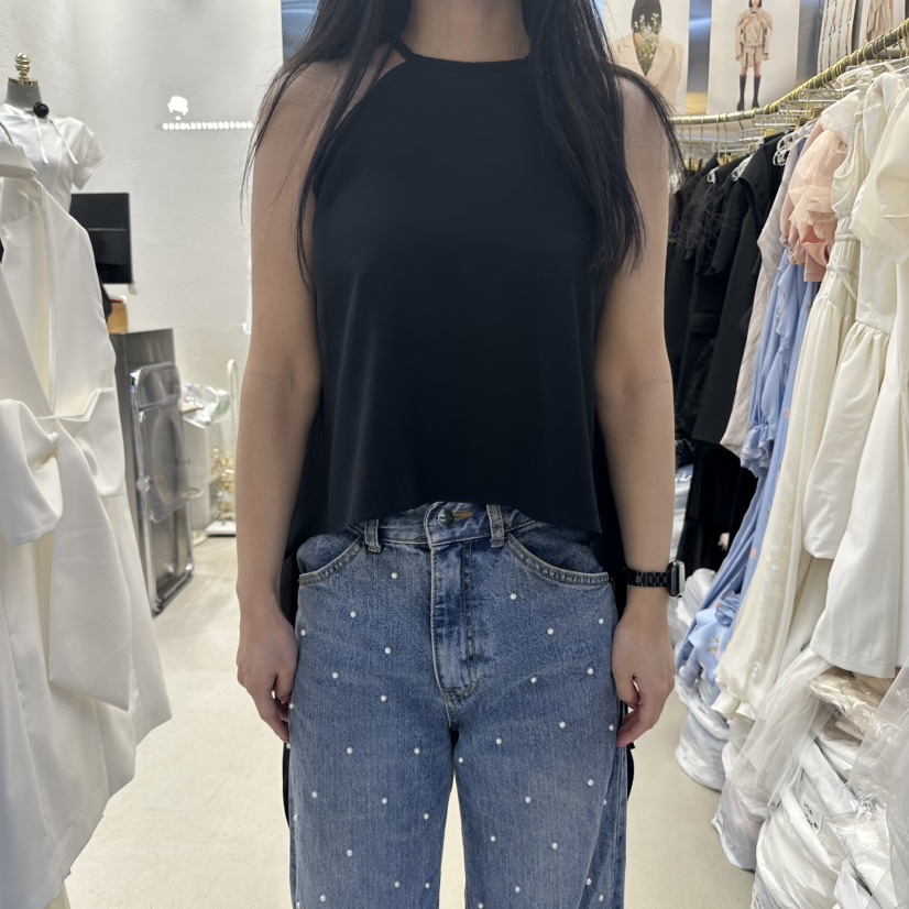 CHARLES THE SECOND東大門㊣直郵女士新品時尚推薦吊帶背心CHARLES THE SECOND/CHEAP-CHIC吊帶/背心圖色2