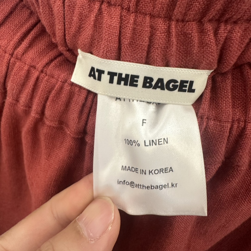 AT THE BAGEL東大門㊣直郵女士新款時尚休閑25春夏職業短褲AT THE BAGEL短褲