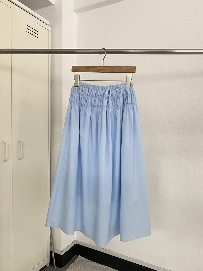 BOUTIQUE SEOUL-P韓國直郵㊣女士新品真品職業25春夏長裙But ton/BOUTIQUE SEOUL長裙圖色2