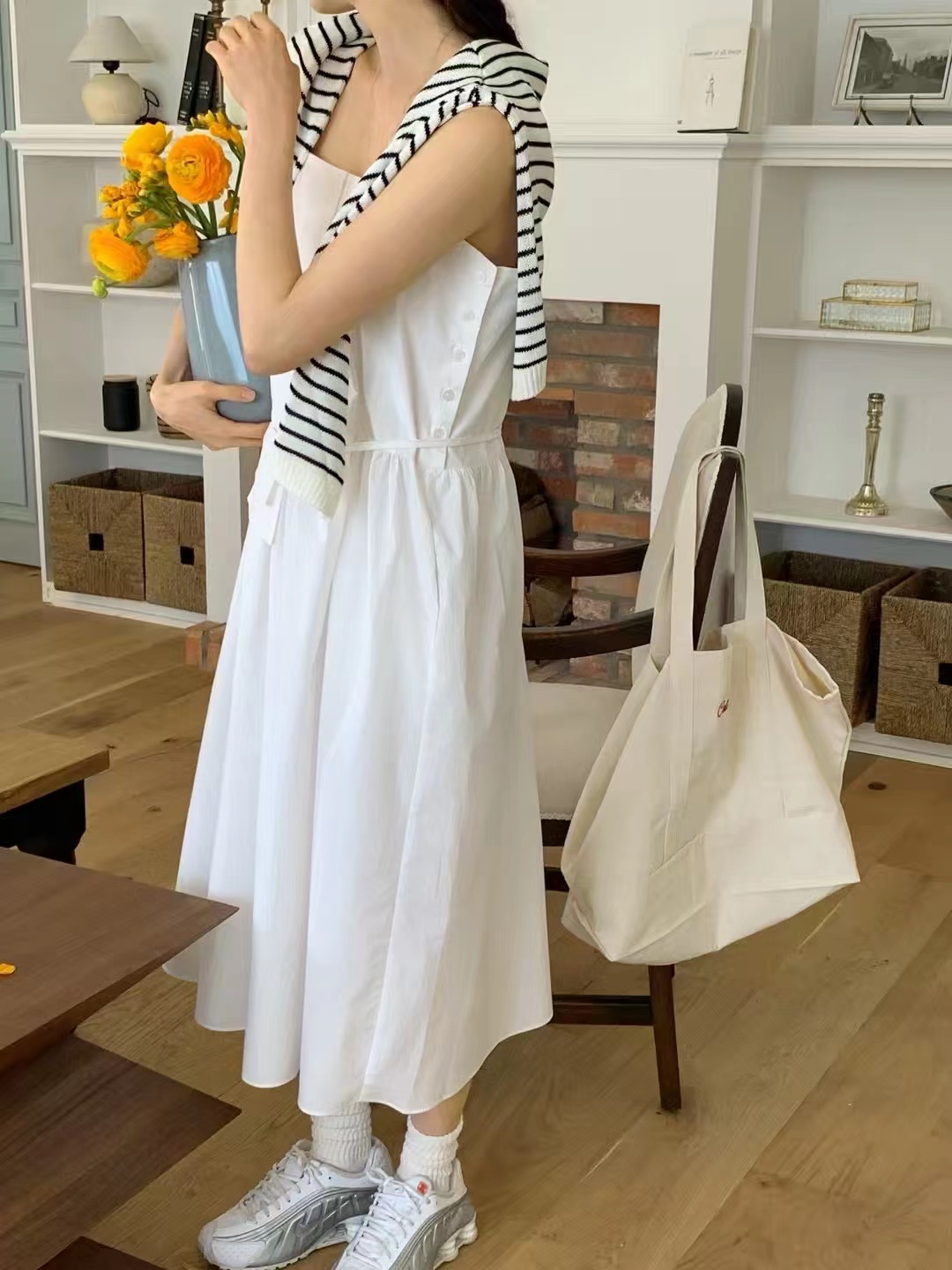 CALLMYNAME東大門㊣實拍女士新款25春夏推薦連衣裙不含內搭Call my name連衣裙