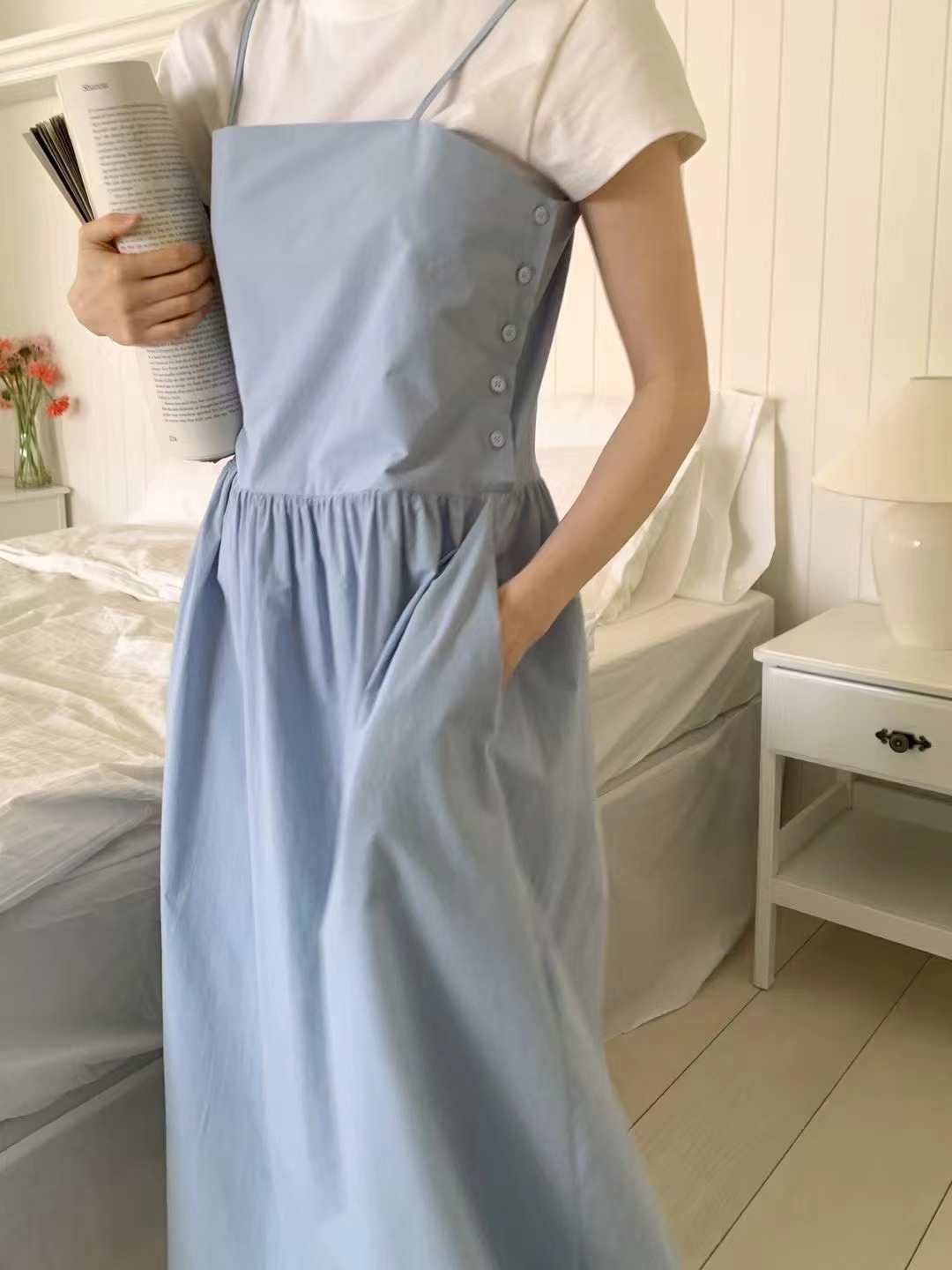 CALLMYNAME東大門㊣實拍女士新款25春夏推薦連衣裙不含內搭Call my name連衣裙