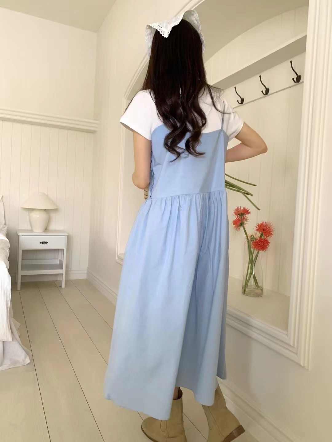 CALLMYNAME東大門㊣實拍女士新款25春夏推薦連衣裙不含內搭Call my name連衣裙