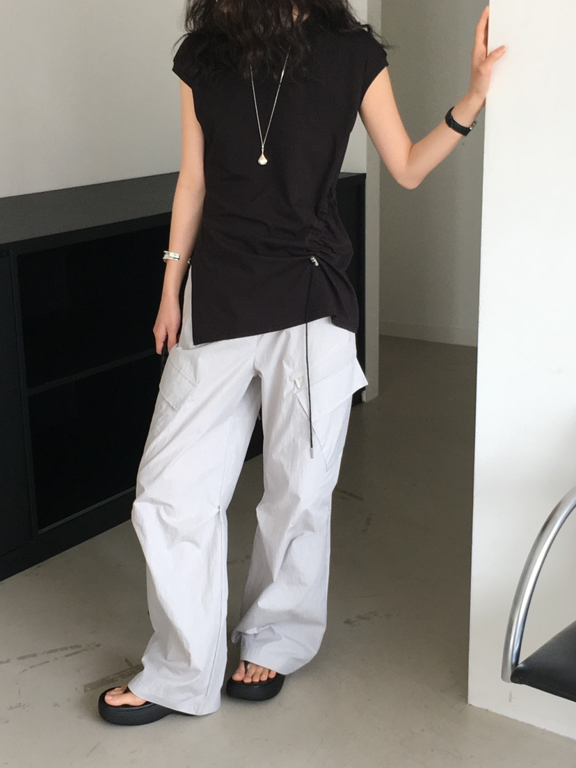 MONDAYMORING韓國代購㊣女士新款真品人氣休閑25春夏熱賣T恤MONDAYMORINGT恤