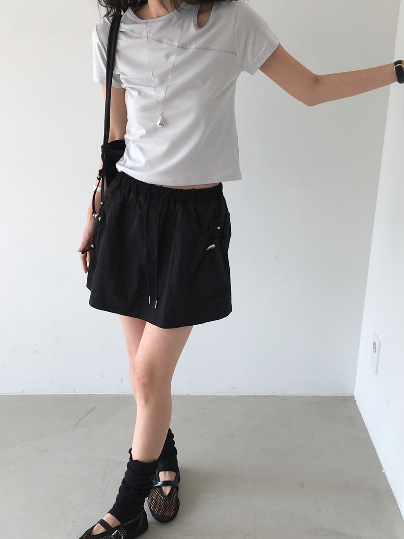 MONDAYMORING韓國代購㊣女裝新品25春夏推薦人氣時尚真品T恤MONDAYMORINGT恤