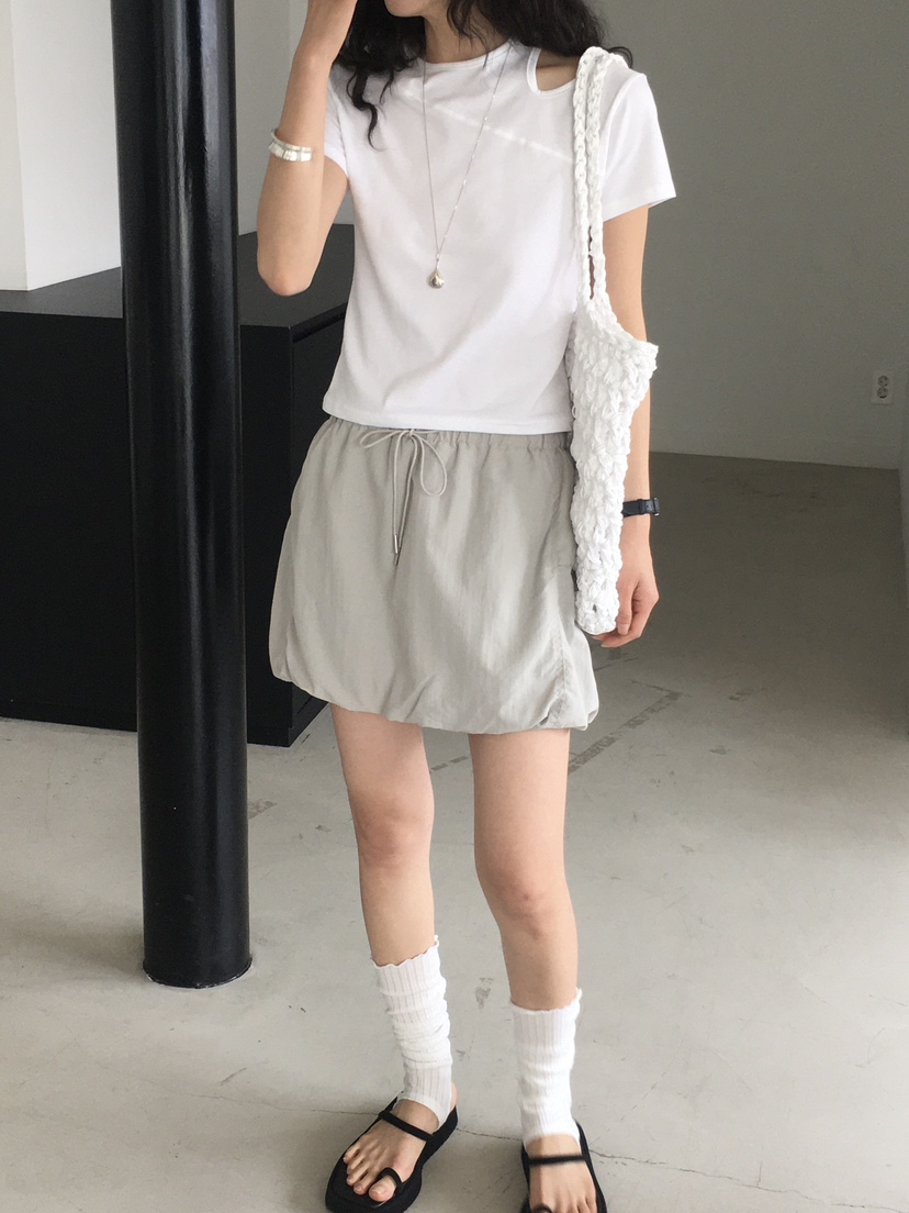 MONDAYMORING韓國代購㊣女裝新品25春夏推薦人氣時尚真品T恤MONDAYMORINGT恤