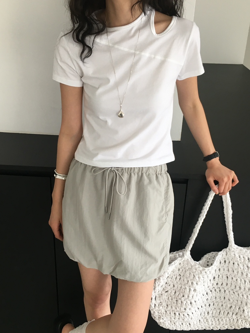 MONDAYMORING韓國代購㊣女裝新品25春夏推薦人氣時尚真品T恤MONDAYMORINGT恤