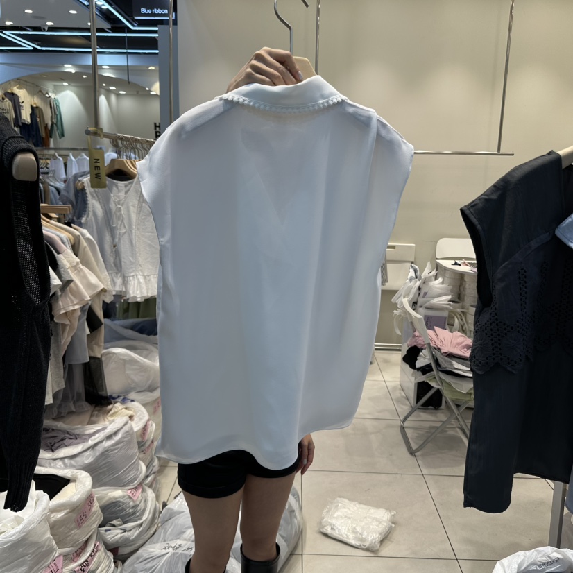 BLUE RIBBON韓國直郵㊣女裝新品人氣熱賣休閑時尚吊帶背心BLUE RIBBON吊帶/背心
