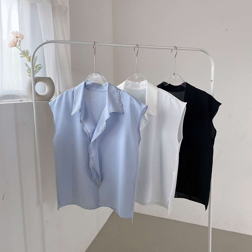 BLUE RIBBON韓國直郵㊣女裝新品人氣熱賣休閑時尚吊帶背心BLUE RIBBON吊帶/背心