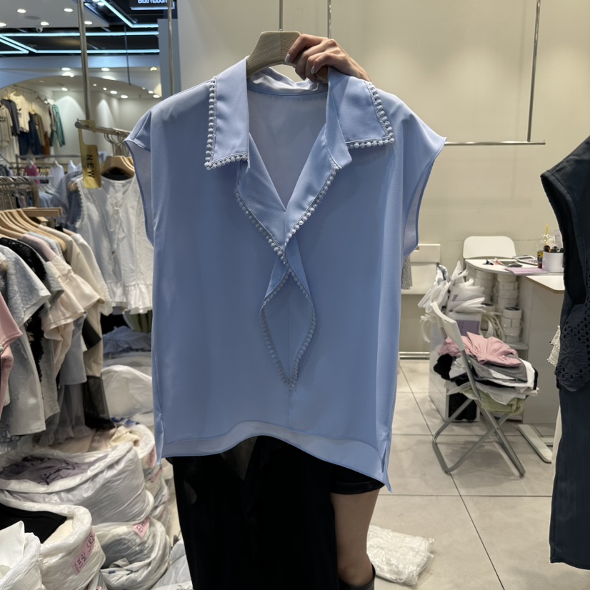 BLUE RIBBON韓國直郵㊣女裝新品人氣熱賣休閑時尚吊帶背心BLUE RIBBON吊帶/背心圖色2