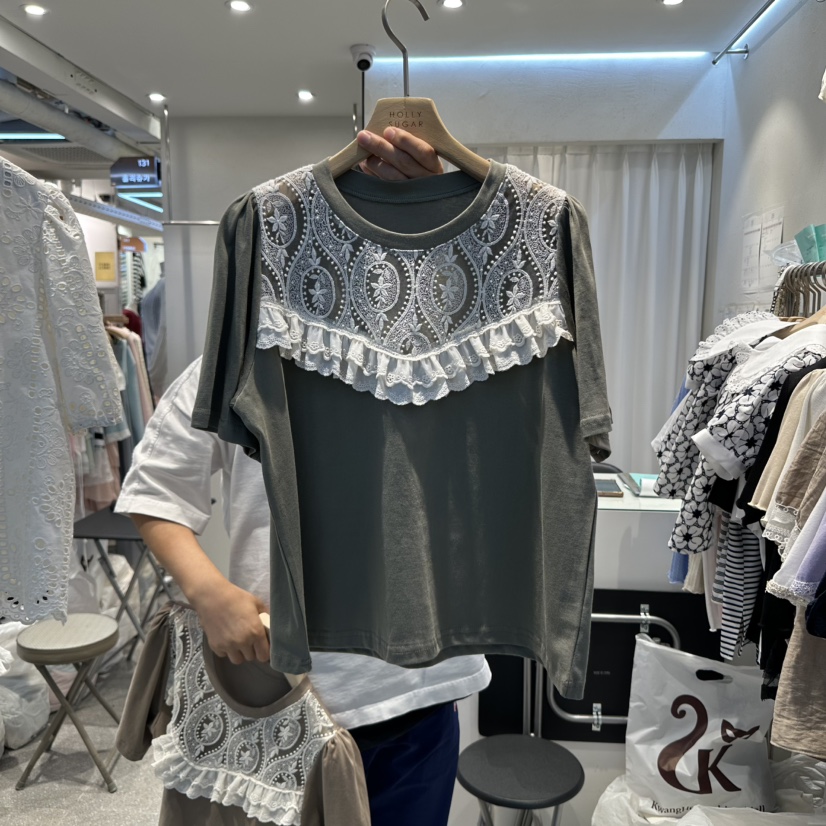 PIT A PAT韓國直郵㊣女裝新品人氣熱賣時尚真品職業休閑T恤PIT A PATT恤圖色3