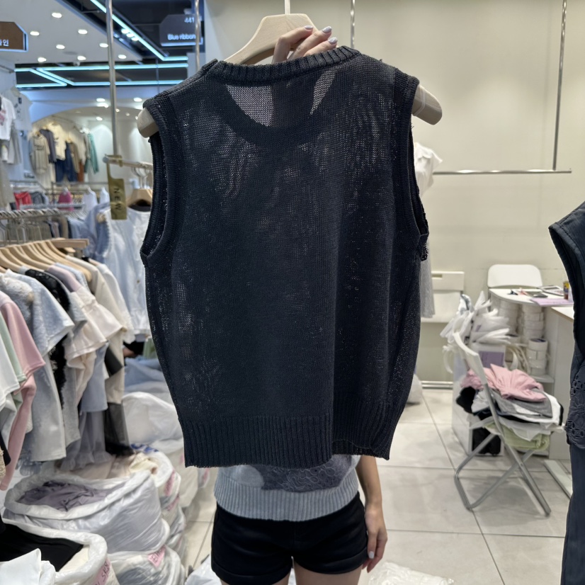 BLUE RIBBON韓國代購㊣女士新品真品推薦休閑25春夏吊帶背心BLUE RIBBON吊帶/背心