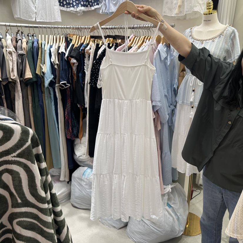 BIKINI東大門㊣代購女士新品熱賣推薦25春夏套裝含腰繩套裝BIKINI套裝