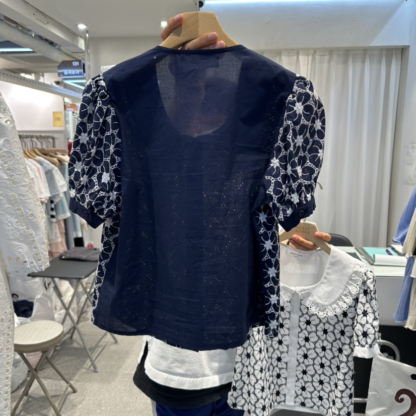 PIT A PAT東大門㊣直郵女士新品推薦真品休閑25春夏襯衫蕾絲衫PIT A PAT襯衫/蕾絲衫