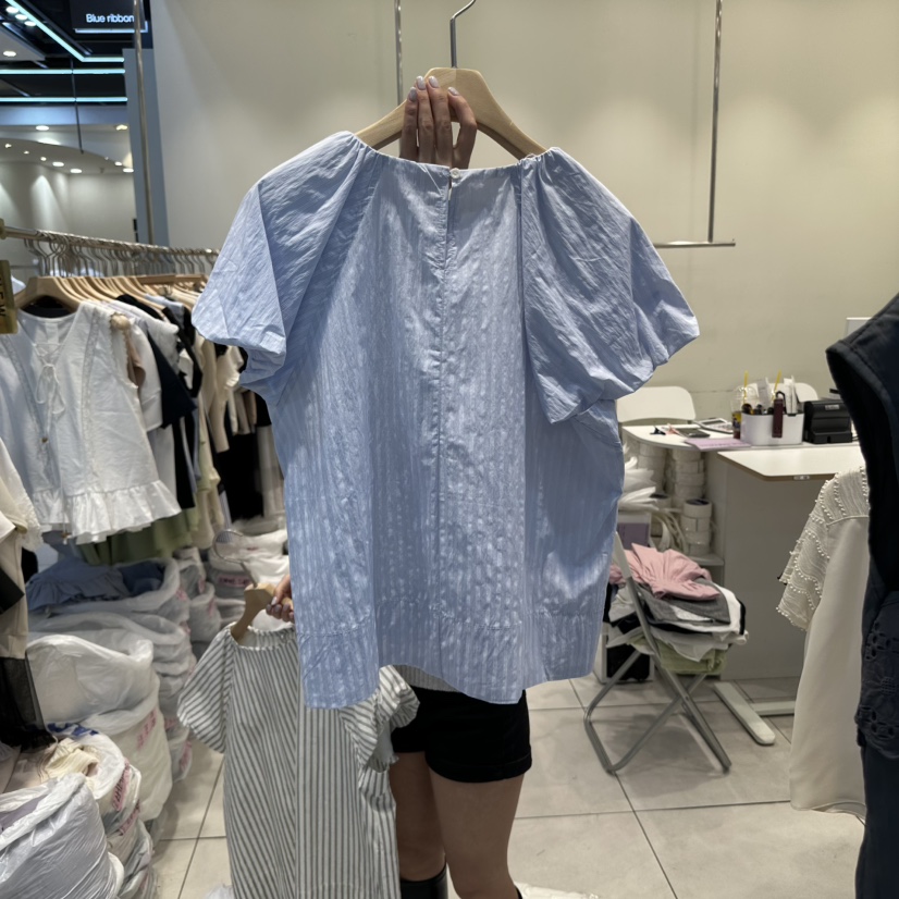 BLUE RIBBON東大門㊣實拍女士新品真品時尚推薦襯衫蕾絲衫BLUE RIBBON襯衫/蕾絲衫