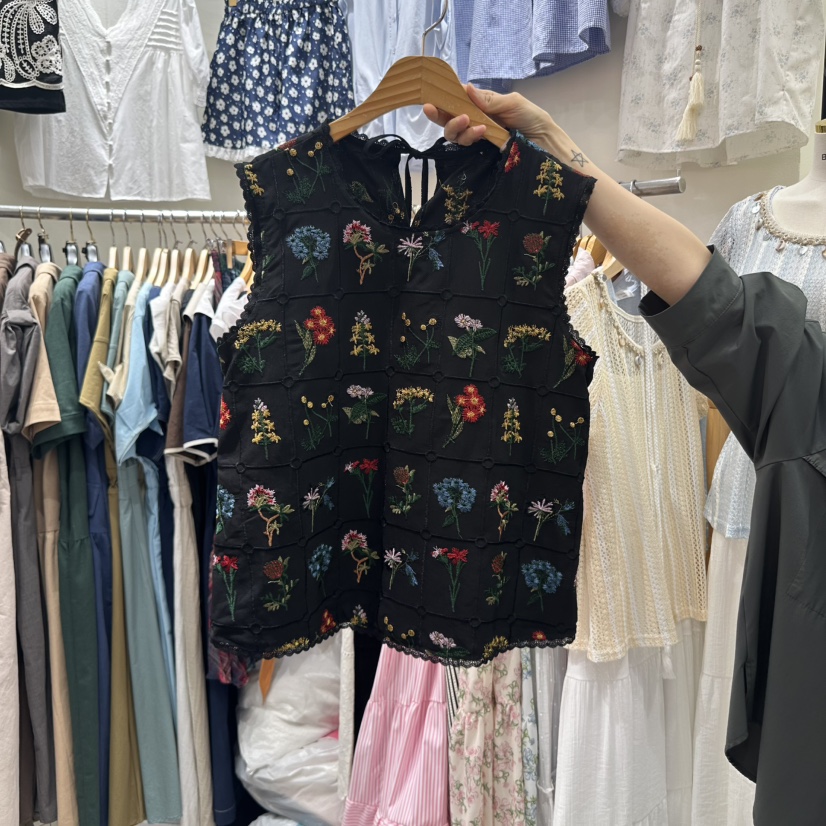 BIKINI東大門㊣實拍女裝新品25春夏真品時尚熱賣推薦吊帶背心BIKINI吊帶/背心