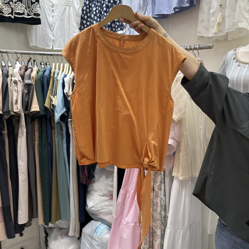 BIKINI東大門㊣實拍女裝新品職業休閑25春夏真品襯衫蕾絲衫BIKINI襯衫/蕾絲衫圖色2