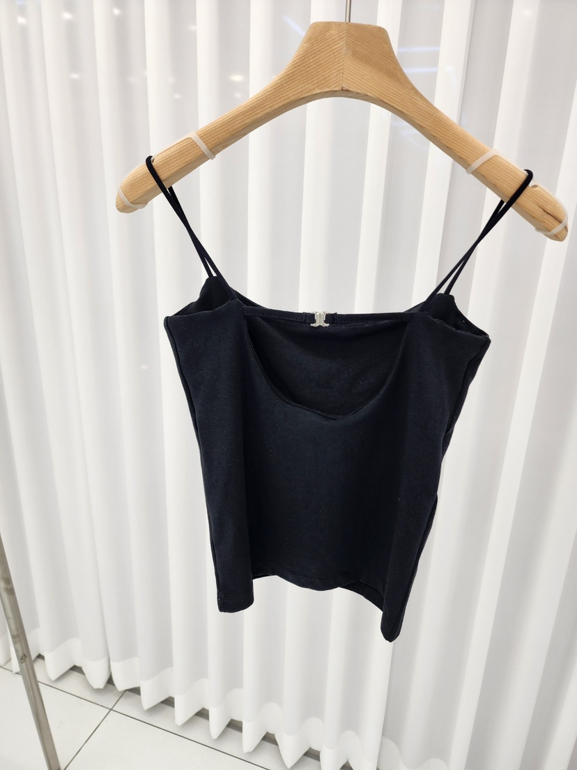 THE FIRST-Q東大門㊣實拍女士新品真品25春夏時尚吊帶背心THE FIRST吊帶/背心