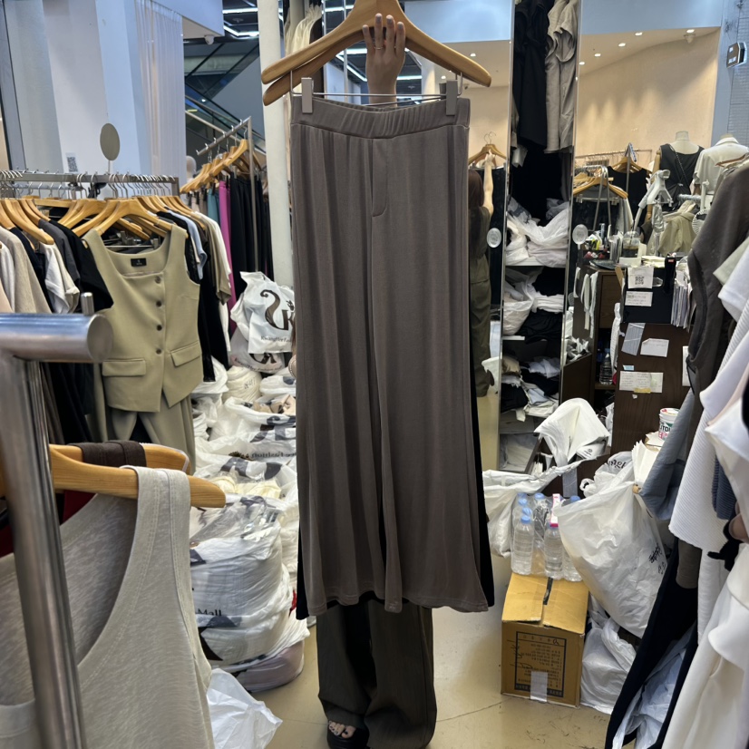 SANS東大門㊣代購女裝新品推薦真品25春夏休閑職業時尚休閑褲SANS休閑褲圖色2
