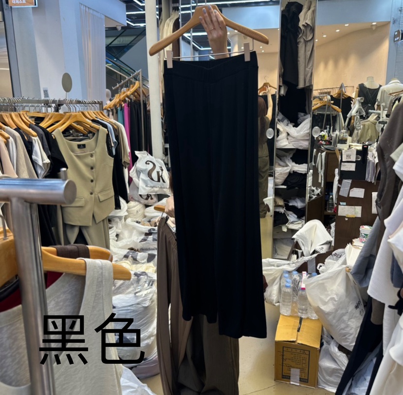 SANS東大門㊣代購女裝新品推薦真品25春夏休閑職業時尚休閑褲SANS休閑褲圖色4