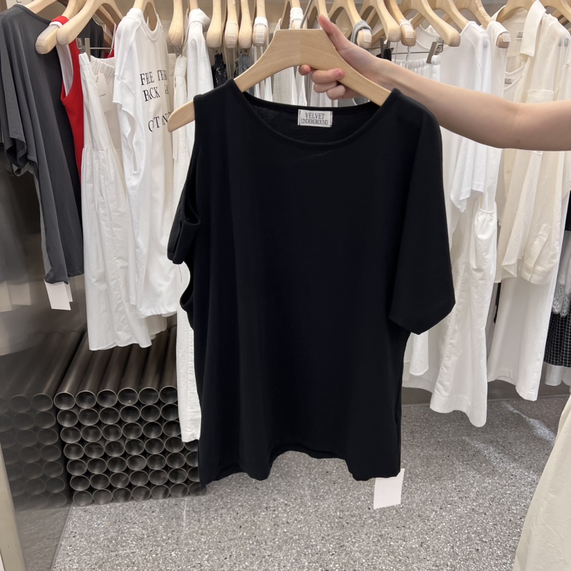 VELVET UNDERGROUND東大門㊣代購女裝新品時尚熱賣人氣T恤VELVET UNDERGROUNDT恤圖色2