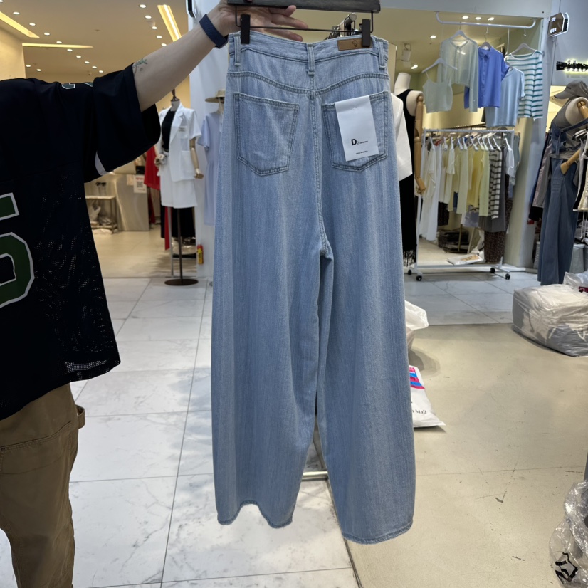 A2/D2韓國代購㊣女士新款職業人氣休閑25春夏推薦真品牛仔褲A2/D2牛仔褲