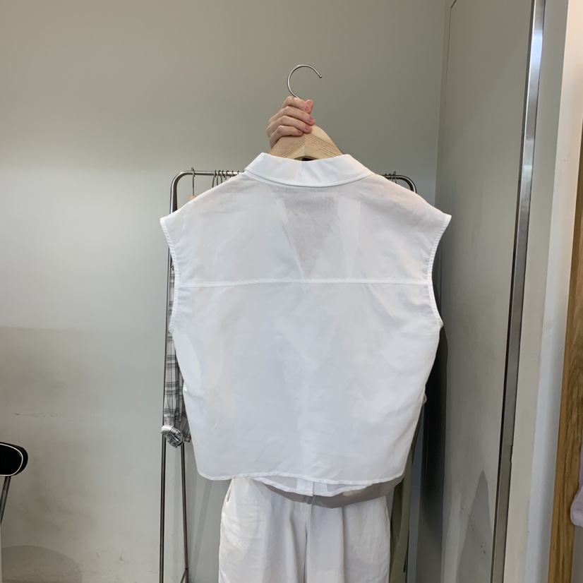 OUTRENE韓國代購㊣女士新款時尚職業25春夏休閑真品襯衫蕾絲衫OUTRENE襯衫/蕾絲衫